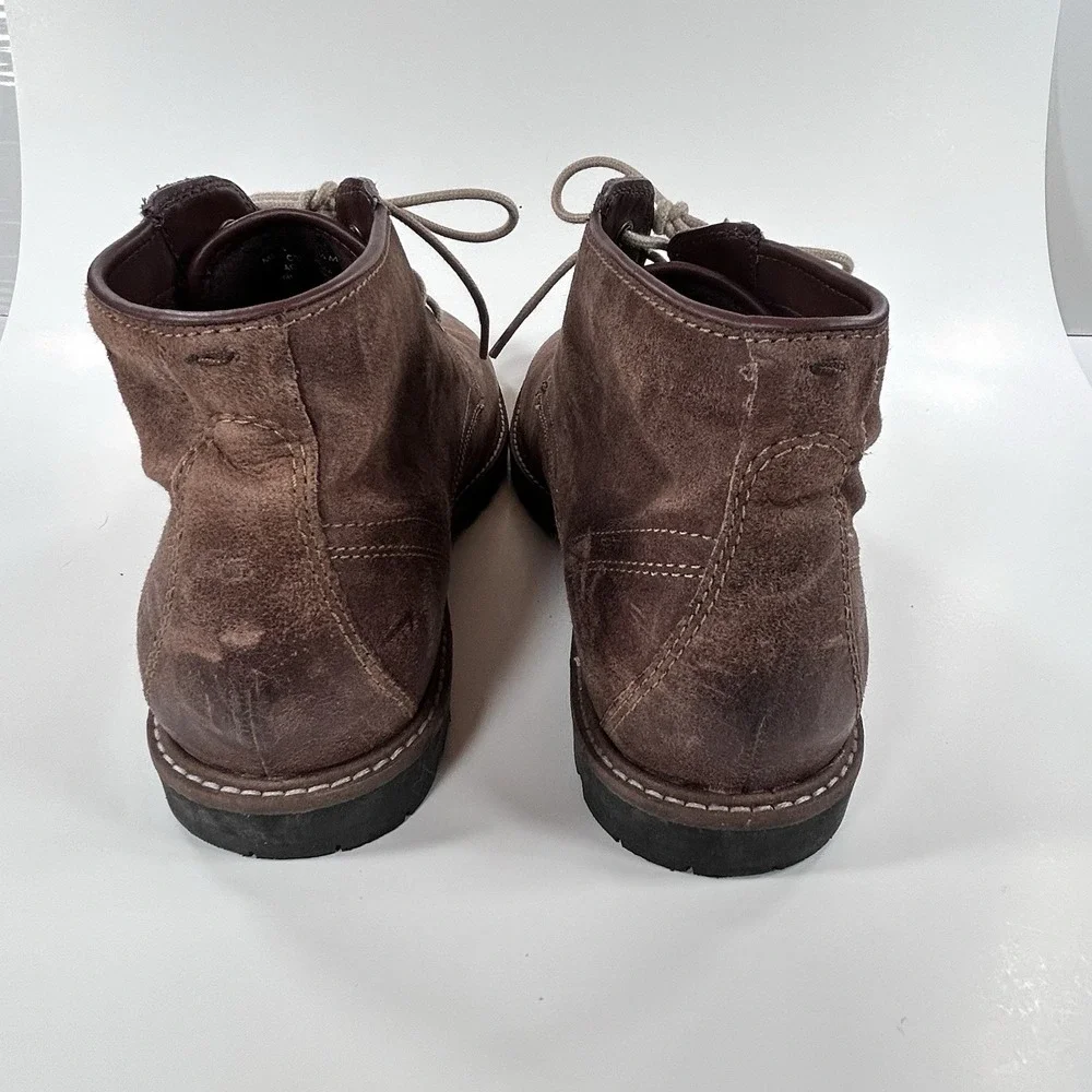 Cole Haan Grand Nathan 8.5 M Chukka Ankle Boot Brown Suede Men's